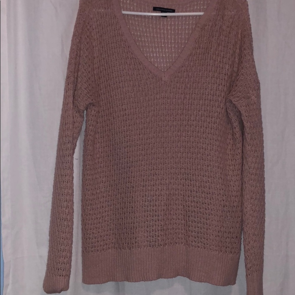 Pink sweater